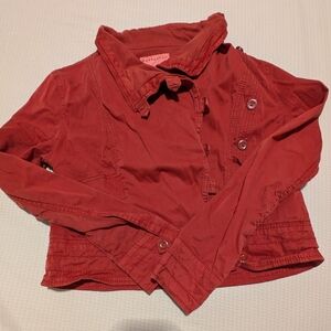 Anthropologie Marrakech Henna Moto Jacket